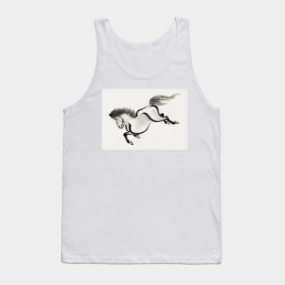 Album of Horse Sketches by Katsushika Hokusai and His Disciples Tank Top